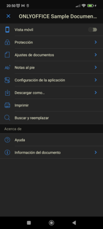 ONLYOFFICE para Android