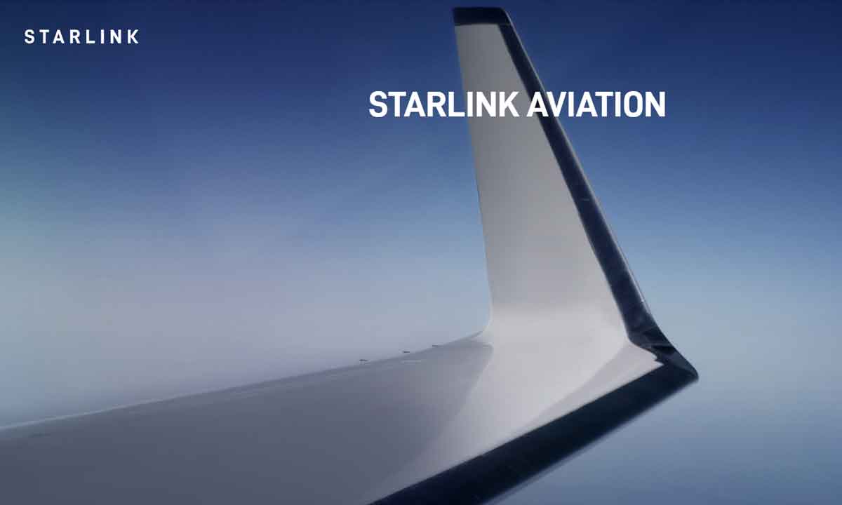 Starlink proporcionará conectividad en vuelo