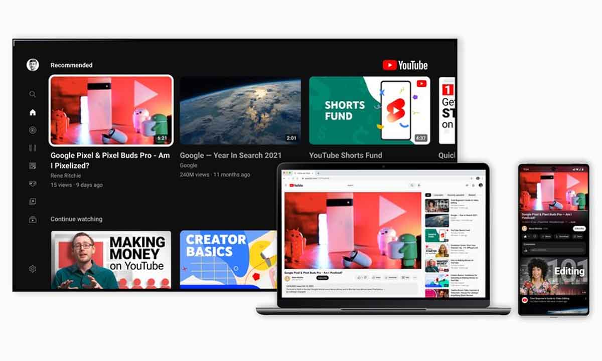 YouTube actualiza interfaz y apps con nuevas funciones
