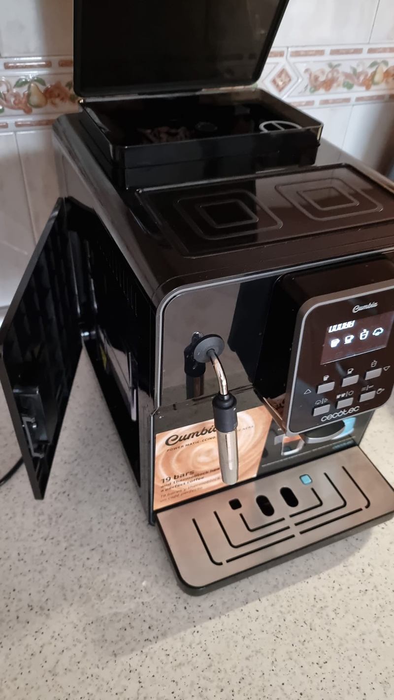 Limpieza del molinillo de café  Power Matic-ccino 7000 