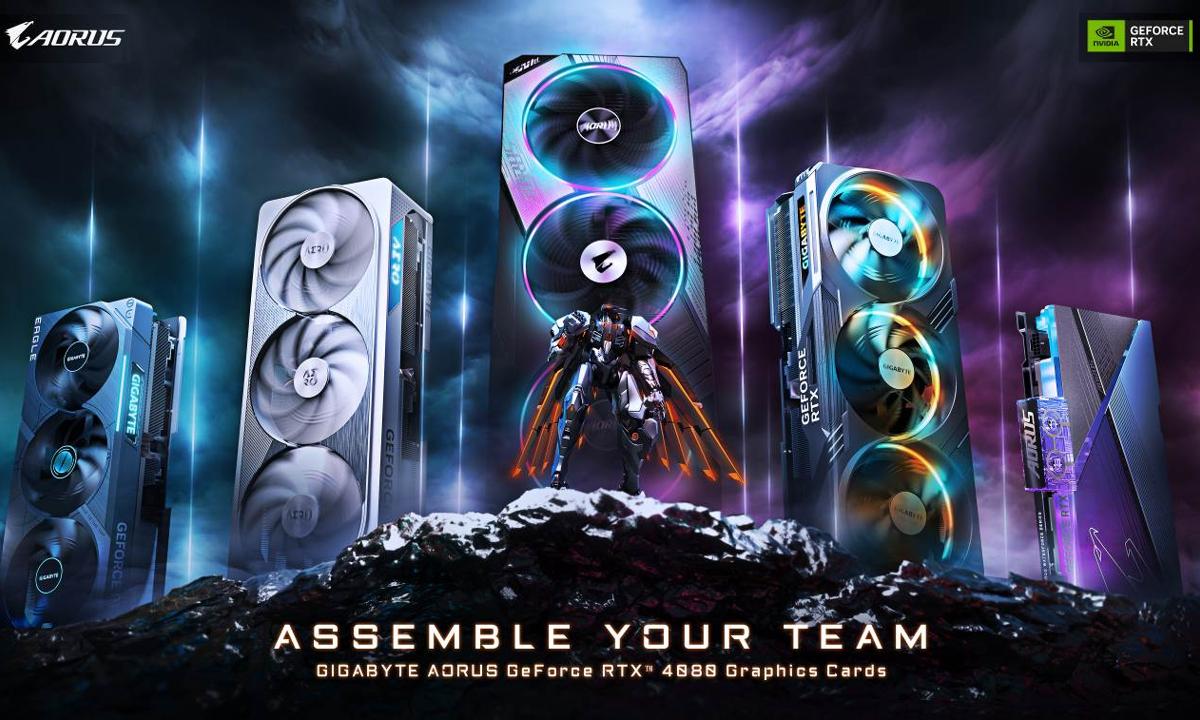 NVIDIA GeForce RTX 4080 de GIGABYTE AORUS