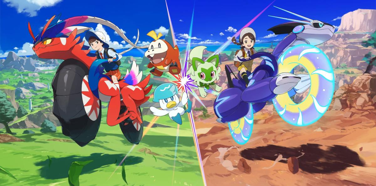 Pokémon Escarlata y Pokémon Púrpura