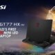 Portátil MSI Titan GT77