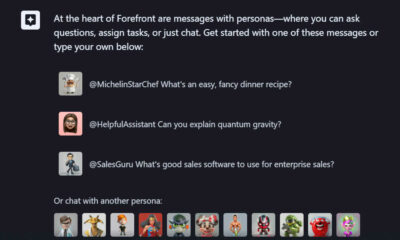 Forefront, un chatbot para hablar con Yoda, Dalí, Sun Tzu...