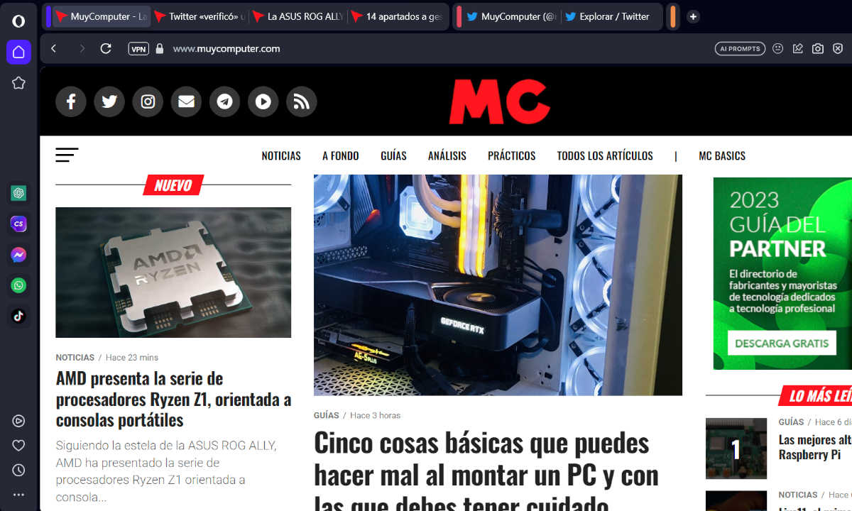 Opera One, Opera reinventa su navegador