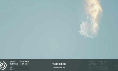La Starship de SpaceX explota en su primera prueba orbital