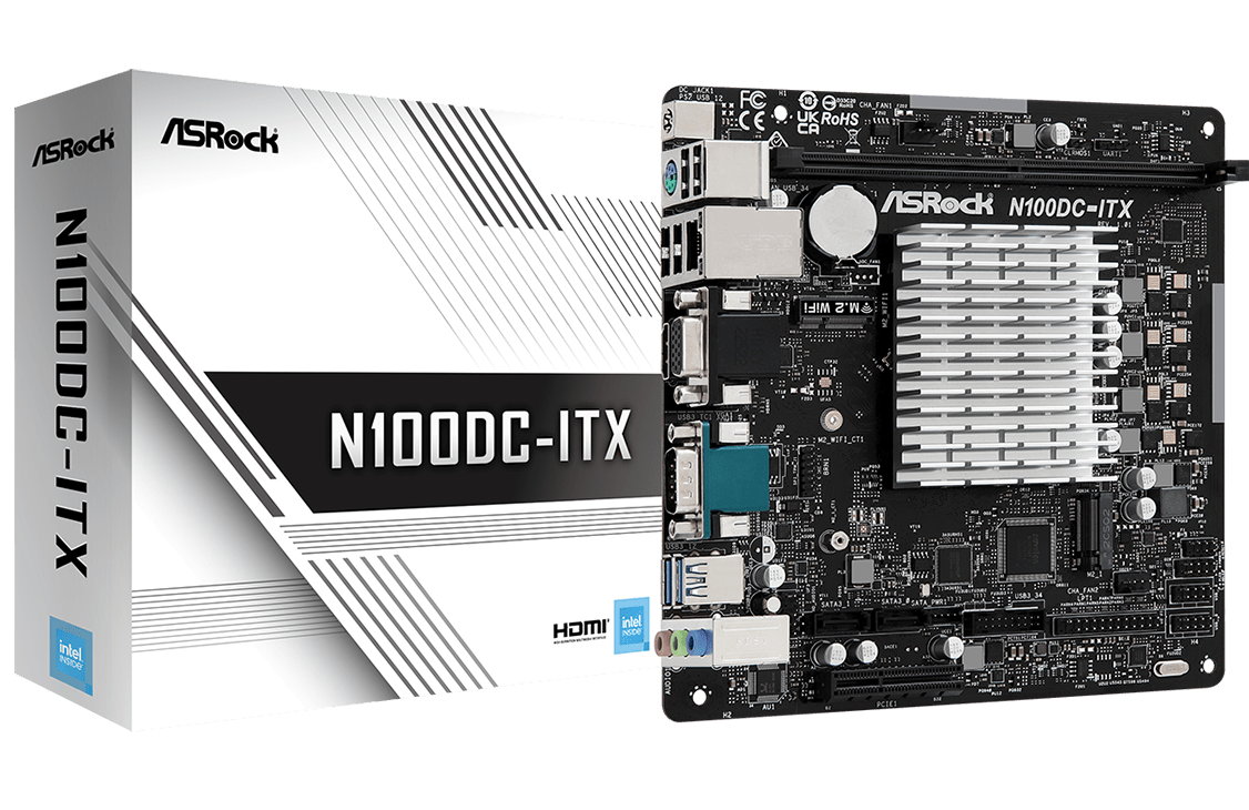 ASRock Unveils Intel N100 Motherboards, Ideal for Budget Desktops