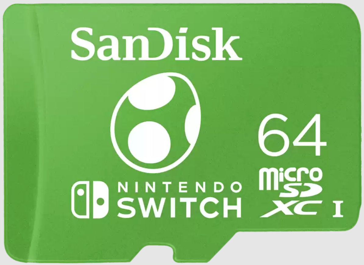 SanDisk microSD for Nintendo Switch