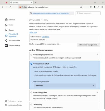 Firefox 114 mejora el uso de DNS sobre HTTPS, de los marcadores y las ...