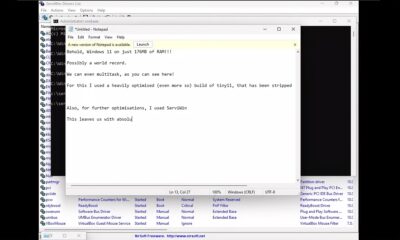 windows 11 funcona con 176 MB RAM