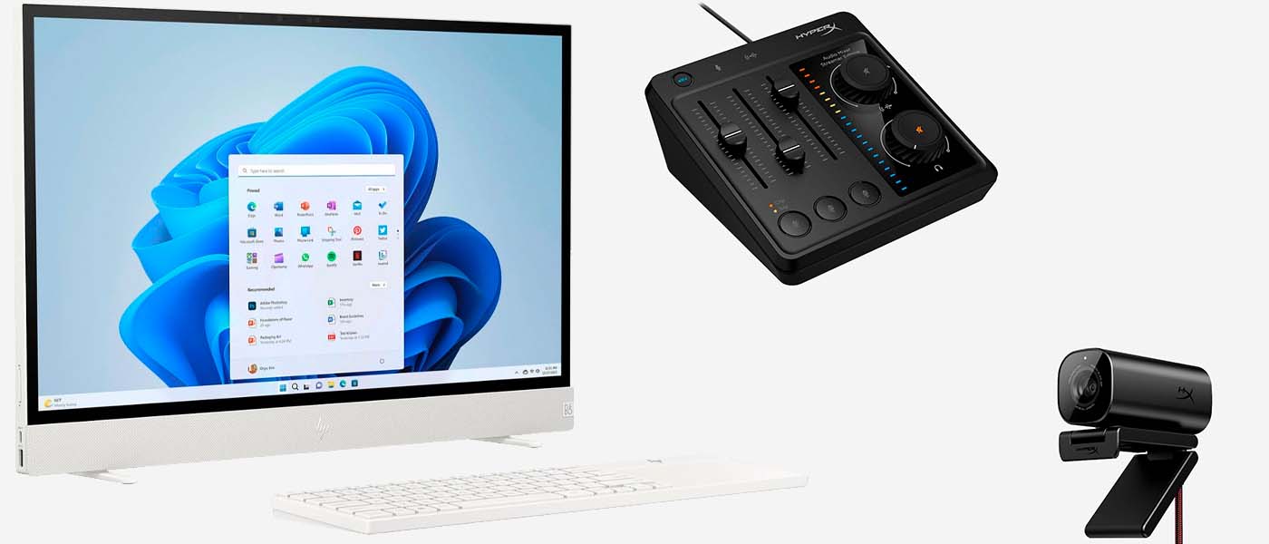 All-in-One HP Envy Move 23,8 y nuevos dispositivos HyperX
