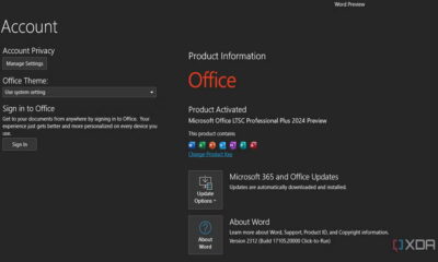 Primer vistazo a Microsoft Office 2024
