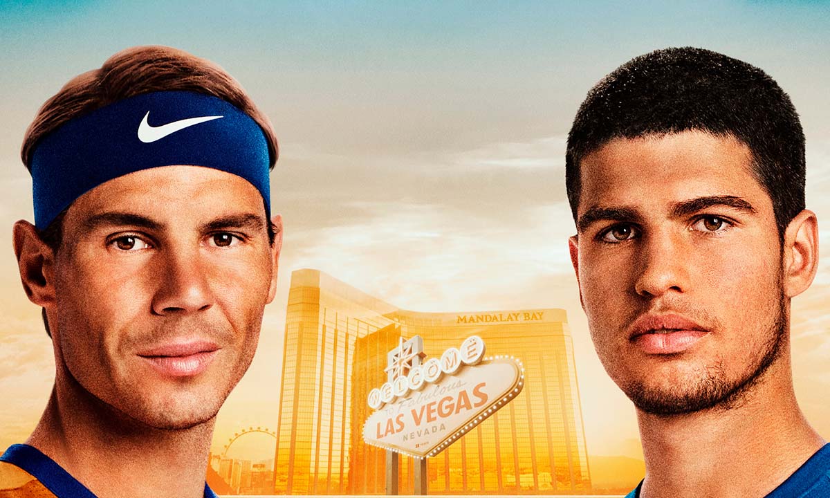 The Netflix Slam enfrentará a Nadal y Alcaraz