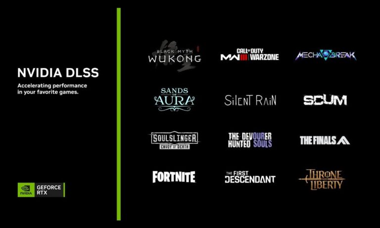 Nuevos juegos compatibles con NVIDIA DLSS y nuevo driver Game Ready