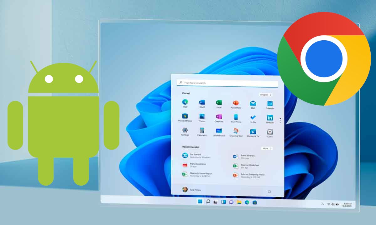 Windows 10, Google Chrome y Android