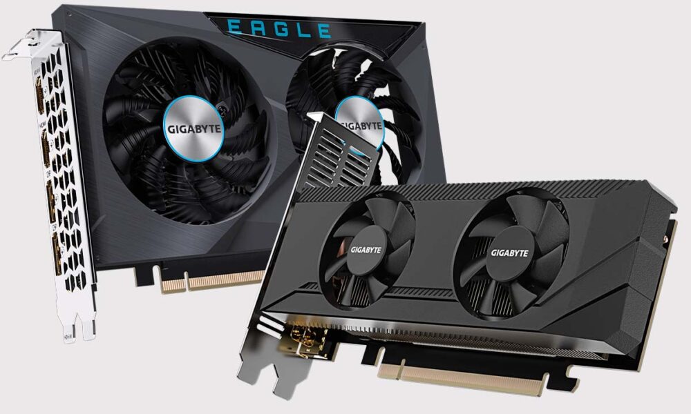 GIGABYTE lanza sus modelos de GeForce RTX 3050 6GB