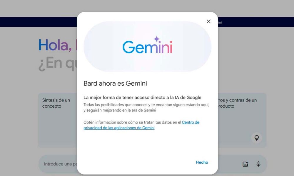 Google insiste: no des datos privados a Gemini