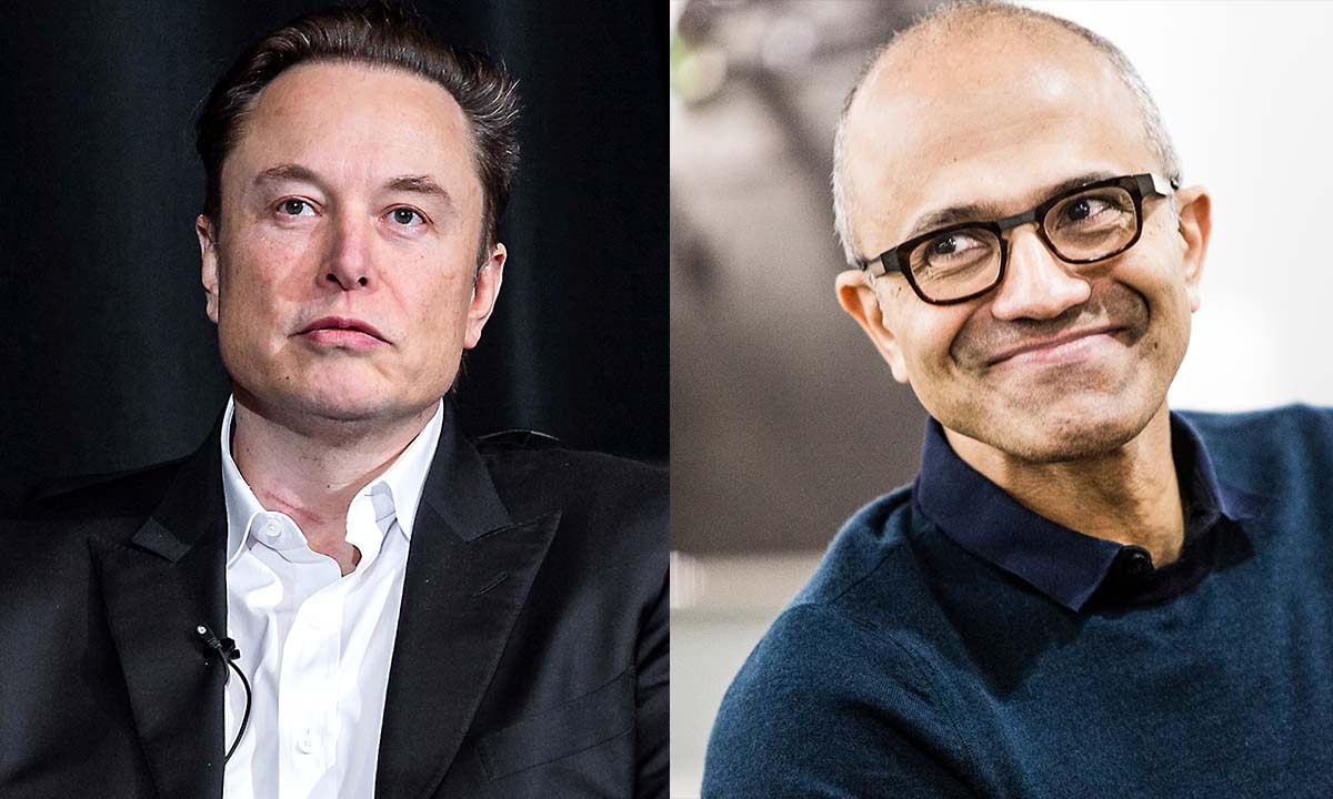 Elon Musk vs Satya Nadella