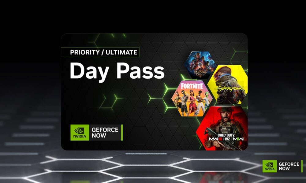 Novedades GeForce Now: pases de un día y nuevos juegos