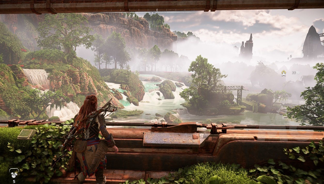 Horizon Forbidden West agua