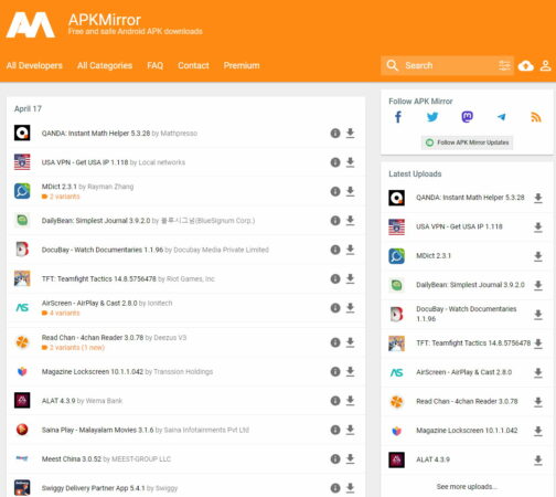 Las mejores alternativas a la Google Play Store