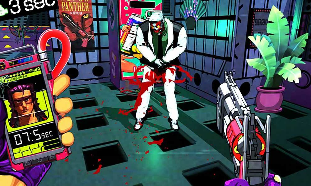 Mullet Mad Jack, análisis: un ‘shooter’ frenético y directo con ambientación ‘synthwave’