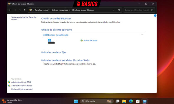 cifrado de Windows 11