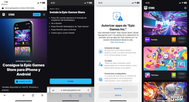 La Epic Games Store ya está disponible para Android e iOS