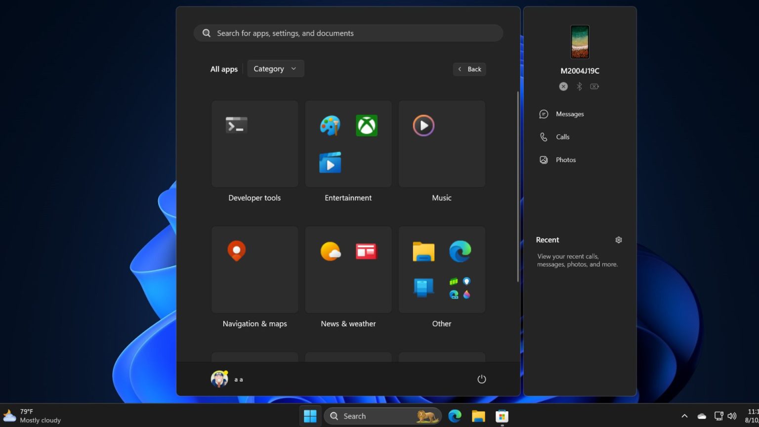 Computer Inicio Windows 11 estrenará un nuevo menú de inicio