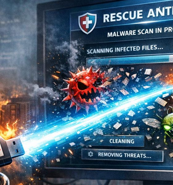 antivirus de rescate