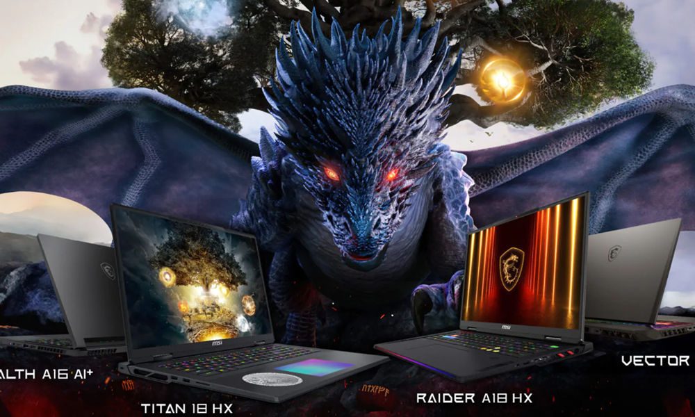 MSI actualiza su línea de portátiles en el CES con el Titan 18 HX como estrella
