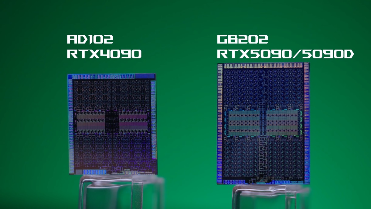 núcleos gráficos NVIDIA GB202 GeForce RTX 5090