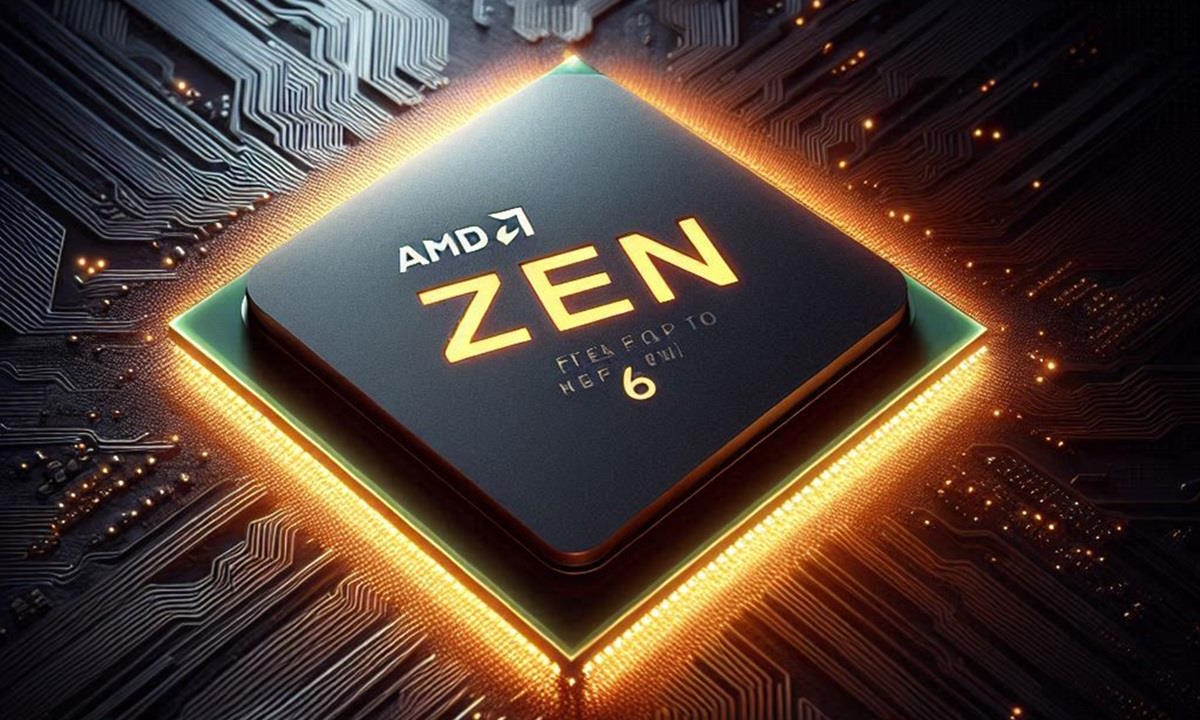 AMD Zen 6 generada con IA