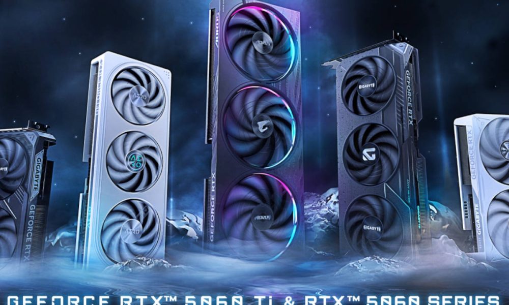 GIGABYTE presenta sus GeForce RTX 5060 y 5060 Ti