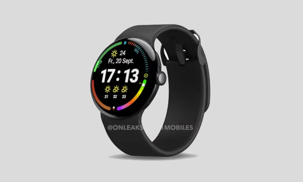 Primer vistazo al diseño del Pixel Watch 4