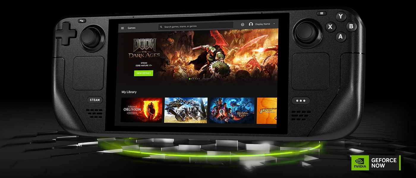 GeForce Now en steam deck