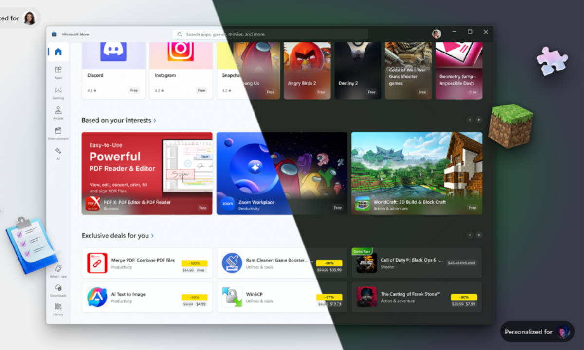 Microsoft le da un buen lavado de cara a la Microsoft Store