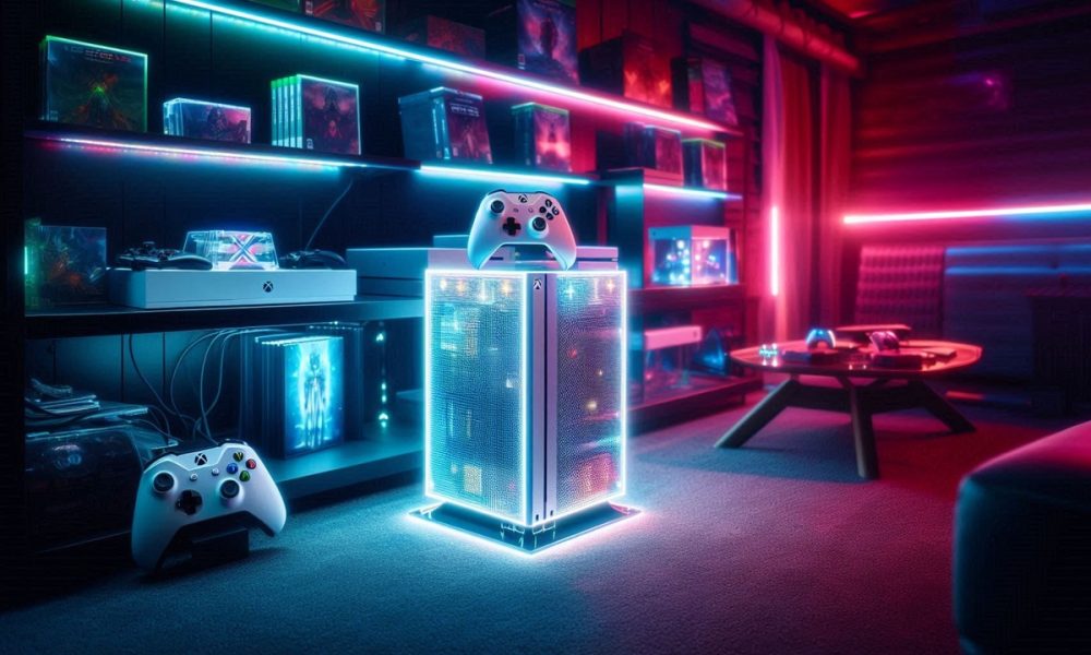 consola xbox next generada con IA