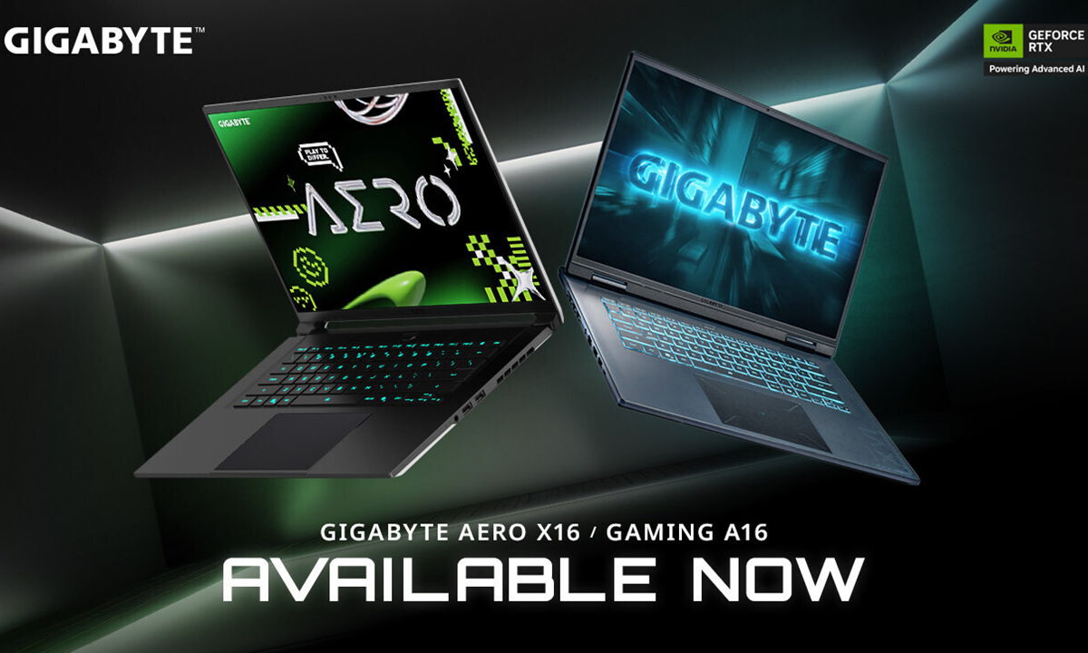 GIGABYTE AERO X16 y GAMING A16