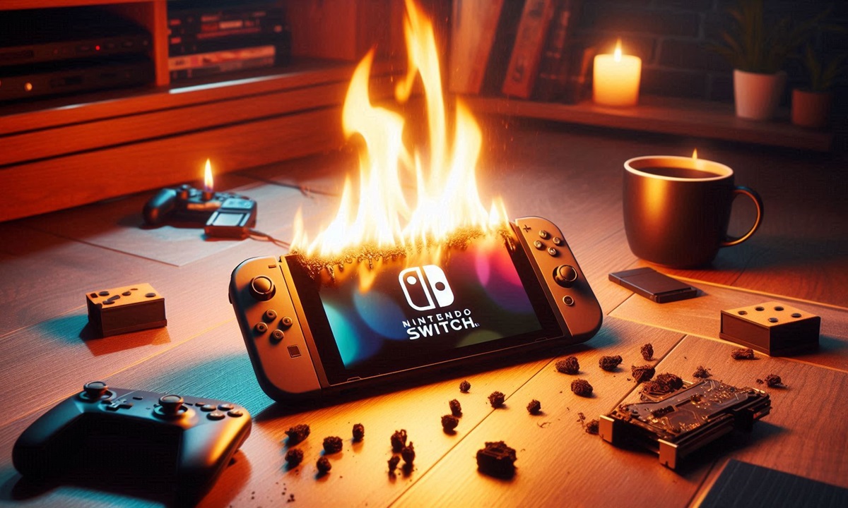 Nintendo Switch 2 generada con IA