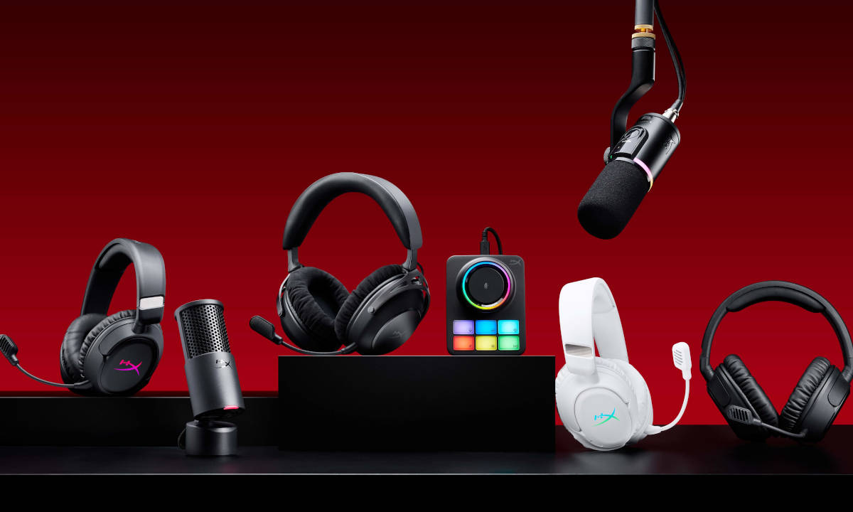 HP presenta nuevos auriculares y micrófonos HyperX