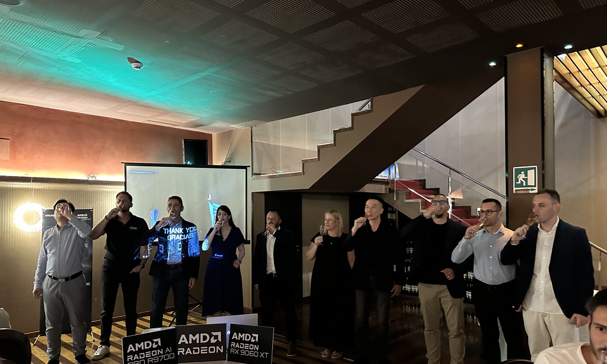 AMD GIGABYTE evento Barcelona