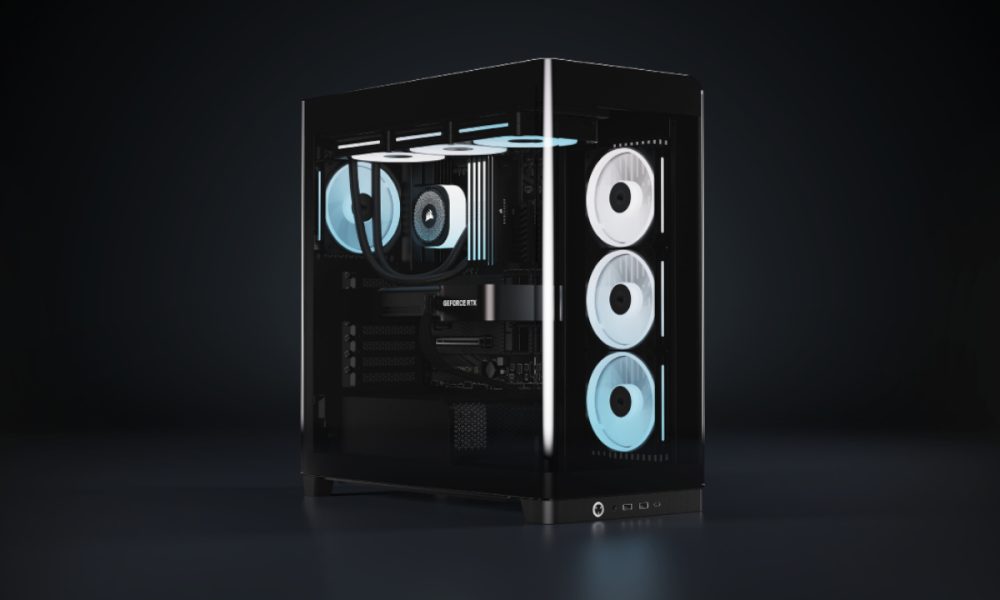Corsair FRAME 4500x: vidrio panorámico y diseño modular