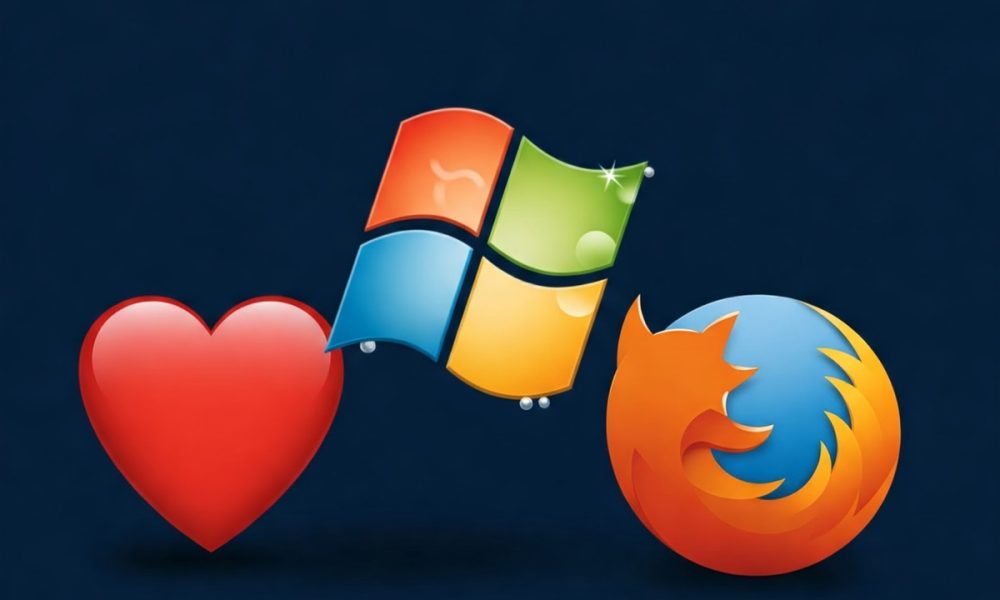 Firefox para Windows 7 generada con IA