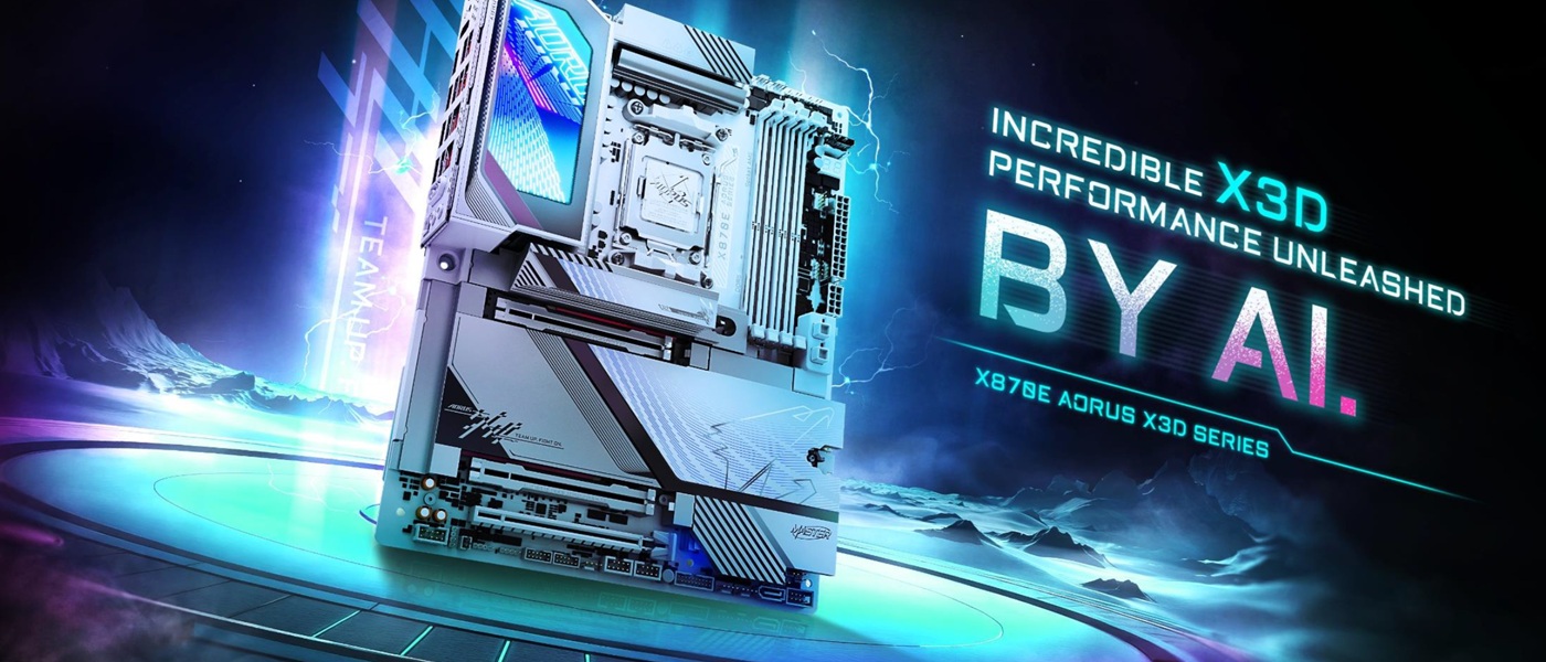 X870E AORUS X3D portada