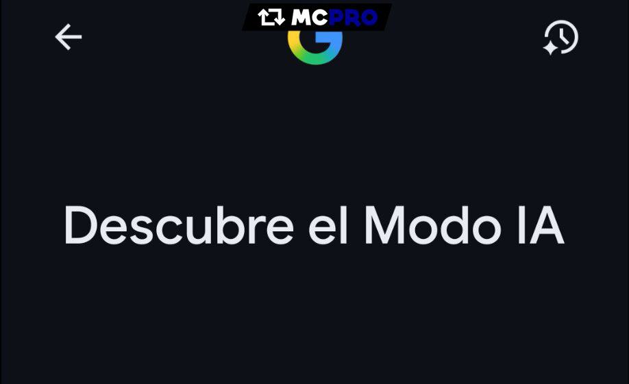 Modo IA del buscador de Google