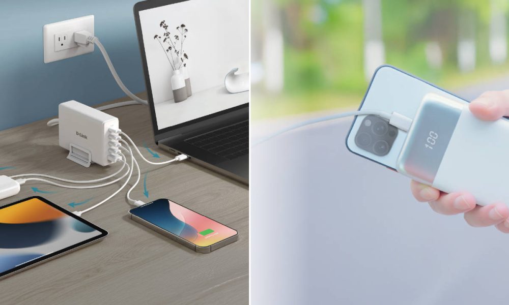 D-Link refuerza su catálogo con cargadores GaN de hasta 240 W y powerbanks para viajes