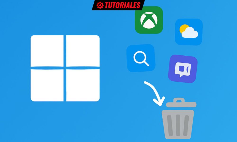 desinstalar aplicaciones en Windows 11