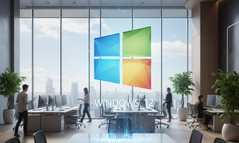 logo de windows 12 generada con IA