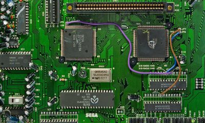 placa bae de mega drive